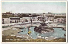 Skegness Lincolnshire Pier From Fairy Dell - C.1931 Valentines Postcard S08