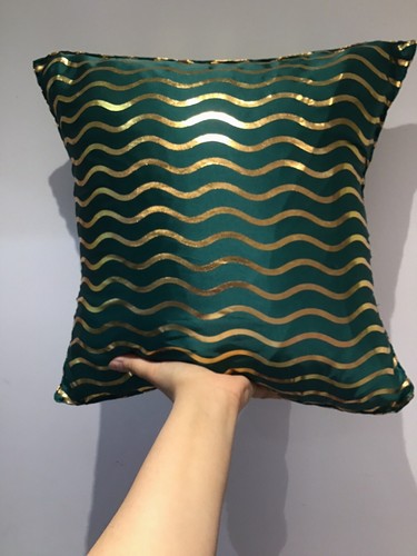 Green metallic stripes - green,