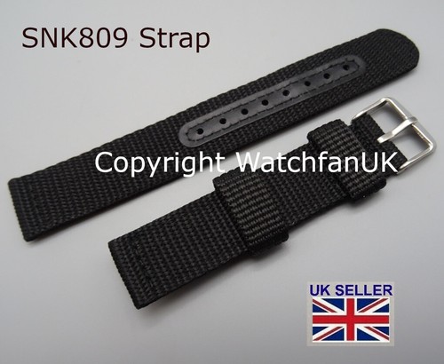 Nylon military black strap - strap,