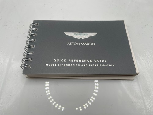 Aston martin quick reference - martin,