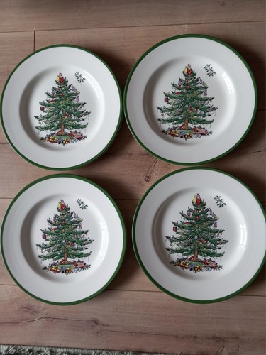 Spode christmas tree dinner - tree,