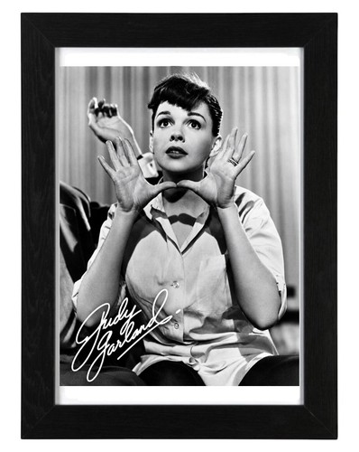 Judy garland signed autograph - garland,