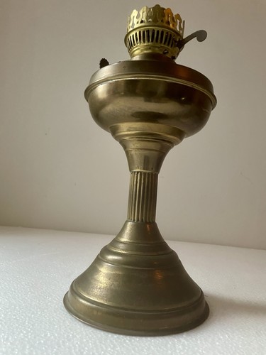 Large vintage brass - brass, lamp