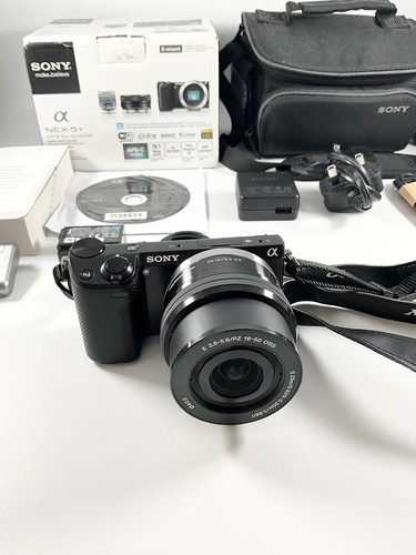 Sony alpha nex mirrorless - sony, nex-5t