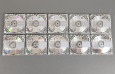 10 x Sony Neige 74 min MiniDiscs Clear Design Lot Bundle