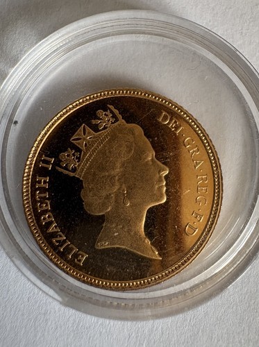 1988 proof gold half sovereign - 1988,