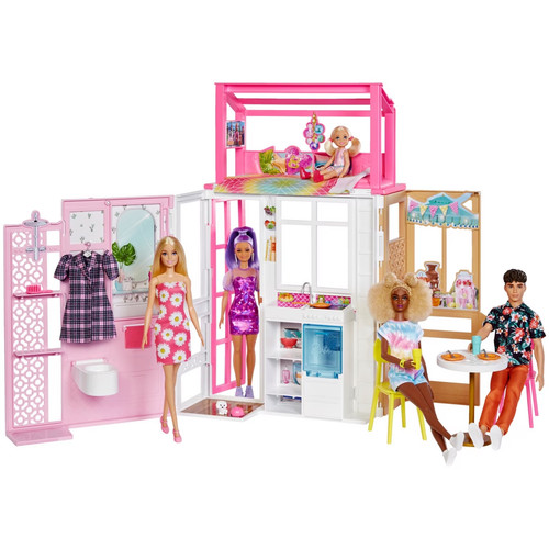 Barbie vacation house doll - barbie,
