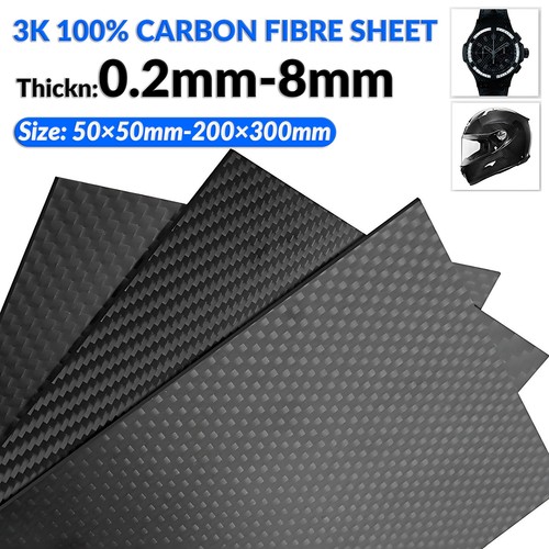 Carbon fibre sheet matte - sheet,
