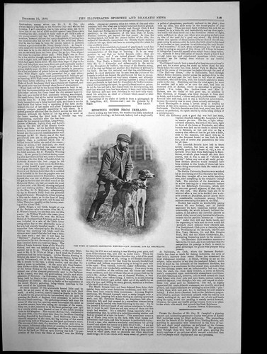 Antique old print duke leeds - antique,