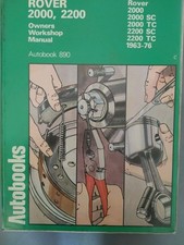 Rover 2000 - 2200 SC/TC &