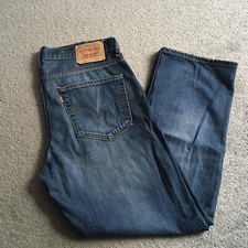 Levi 752 Jeans 36x30 Mens Straight Leg, Used,