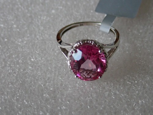 Pink topaz 9ct - 9ct, gold