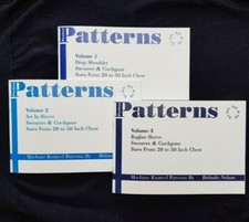 3 Machine Knitting books