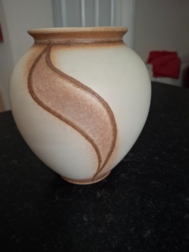 West german bulbous vase - west,