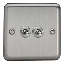 Toggle Light Switch 2 Gang 2