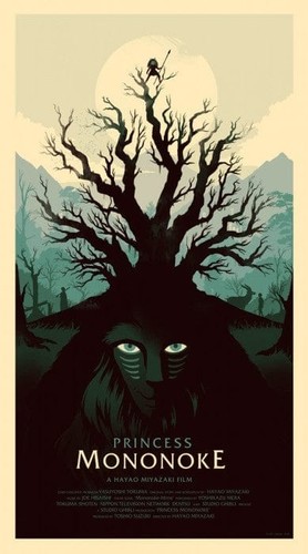 Olly moss princess - princess, mononoke