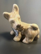 Stunning 100% Genuine Sylvac Matt Beige Playing Scottie Puppy Dog No 147 Ex Con