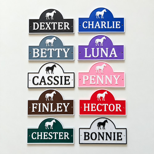 Personalised stable door horse - personalised,