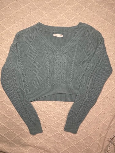 Aeropostale turquoise sweater - aeropostale,