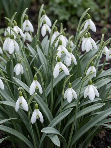 15x giant elwesii snowdrop - elwesii,