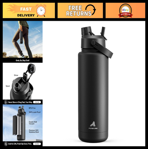 Insulated water bottle - insulated,