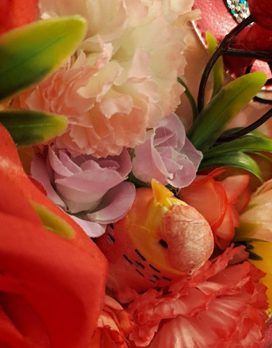 Irregular choice pink - pink, floral