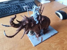 Khan on Mammoth- Northern Ogres - Can be used for Ogors / Ogres in Warhammer