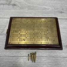 Antique Brass & Hardwood