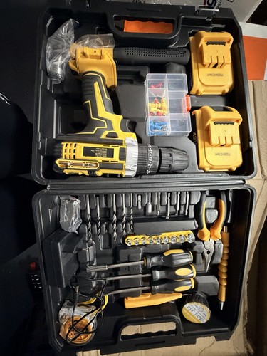 48v cordless drill set compact - cordless,