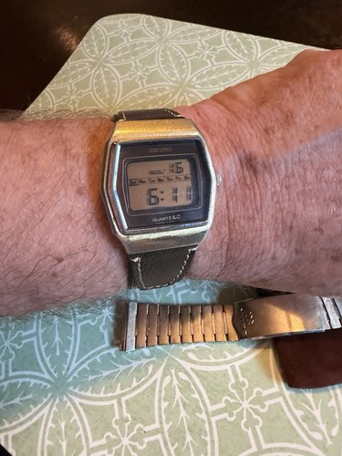 1980 seiko 0139 5019 quartz - quartz, lc