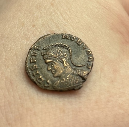 Crispvs roman bronze follis - crispvs,