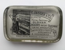 VINTAGE GLASS ADVERTISING