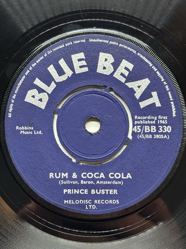 Prince buster rum coca cola - prince,
