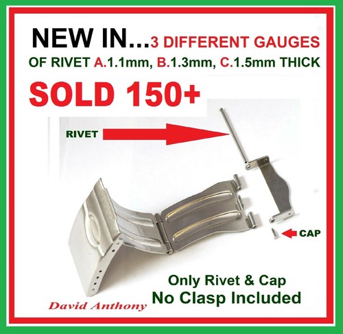 Deployment clasp rivet pin - clasp,
