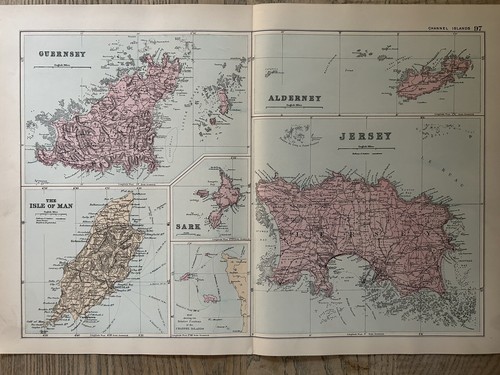 1885 channel islands - islands, &