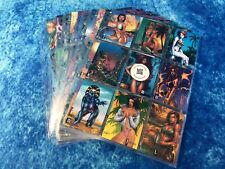Cyber Force Summer complete trading card base set by Interpid 1996