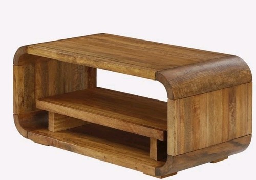 Solid wood coffee table - wood,