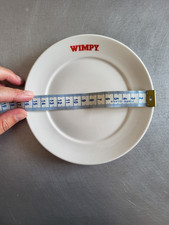 Original Wimpy restaurant round side plate - 15-16cm - Dudson - collectible