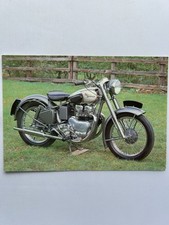 1951 500cc Royal Enfield Vertical Twin Postcard