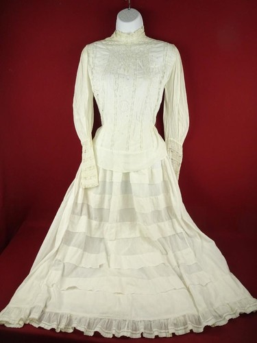Antique victorian ruffled - antique,
