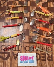 fishing lures spinner perch jack pike trout fishing spinning flying c