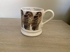 Emma Bridgewater   1/2 pint bird mug Tawny Owl