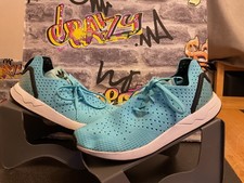 Men’s ADIDAS ZX FLUX ADv Asymmetrical prime knit UK 7.5 trainers turquoise 🔥