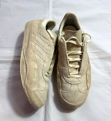 Beige suede lace up low - beige, lace-up