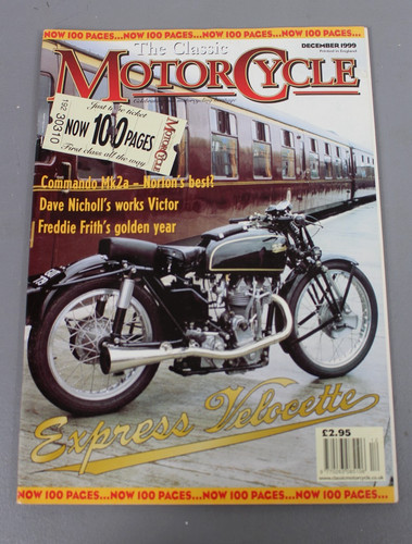 Classic motorcycle dec 1999 - motorcycle,