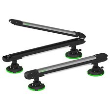 TreeFrog Ski & Snowboard Carrier Roof Rack Suction Vacuum Mounted - Holds 5 Skis