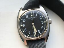 Gents Hamilton W10 Military Issued Wrist Watch 17J W10-6645-99 Swiss Made 1973