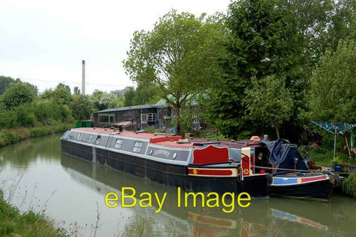 Photo 6x4 narrowboats canal - photo,