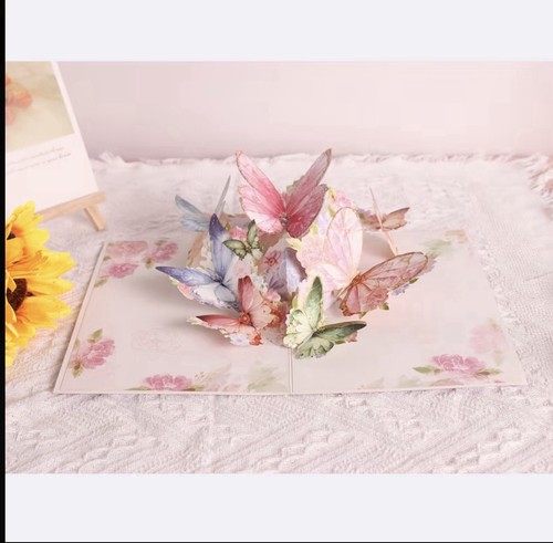 Pop birthday card - 3d, for