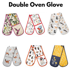 Double oven gloves cotton heat